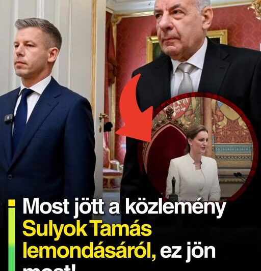 Most jött a közlemény Sulyok Tamás lemondásáról, ez jön most!