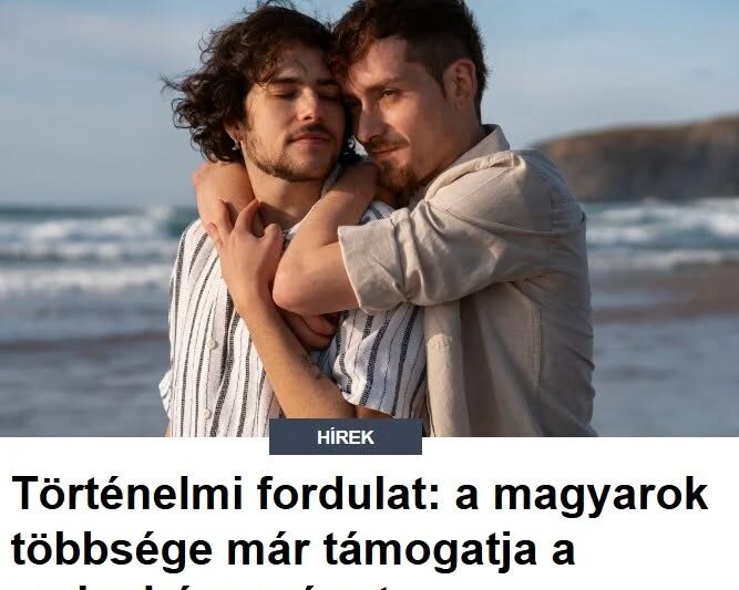 Történelmi fordulat: a magyarok többsége már támogatja a melegházasságot