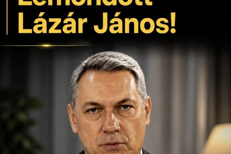 FRISS: Lemondott Lázár János