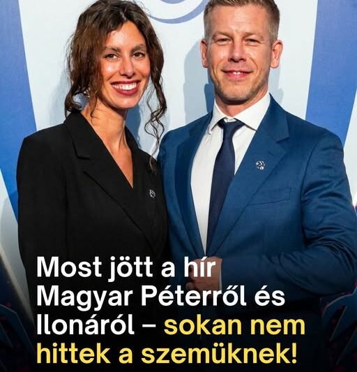Minden tekintet Magyar Péterre és Ilonára szegeződött a Puskás Arénában