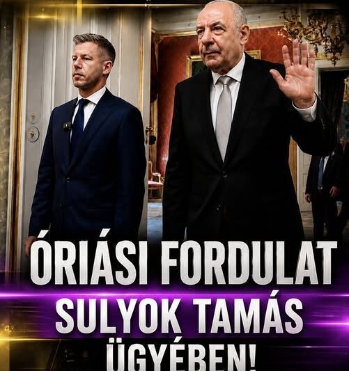 ÓRIÁSI FORDULAT SULYOK TAMÁS ÜGYÉBEN!