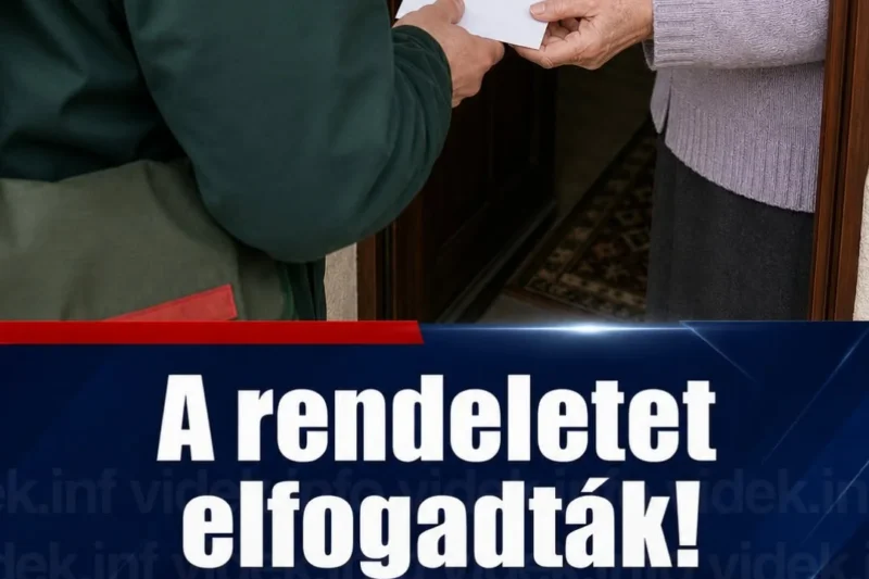 A rendeletet elfogadták! 63-97 éves nyugdíjasok készüljetek!