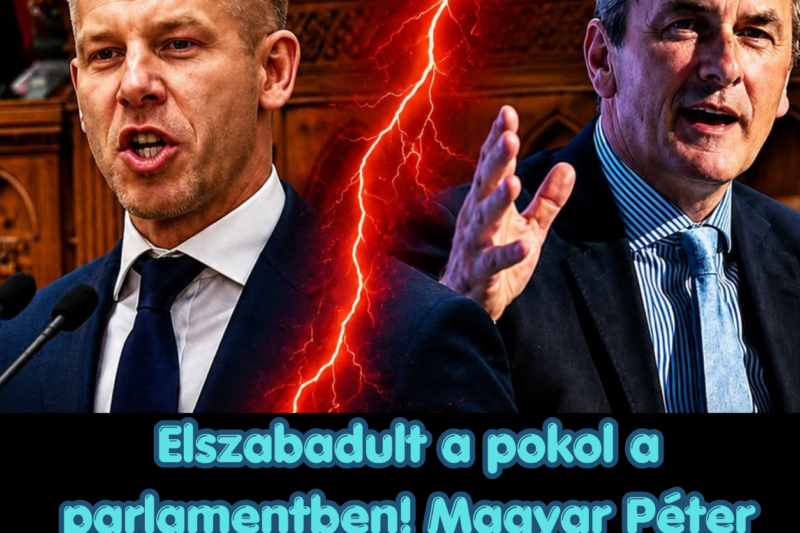 Elszabadult a pokol a parlamentben! Magyar Péter nekiesett a…