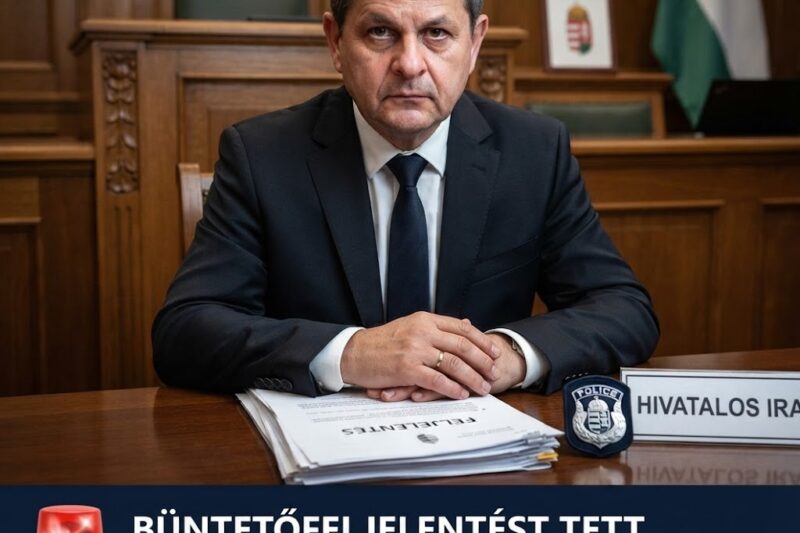 🚨 Budai Gyula fideszes képviselő büntetőfeljelentést tett a Tisza Párt elnöke ellen.