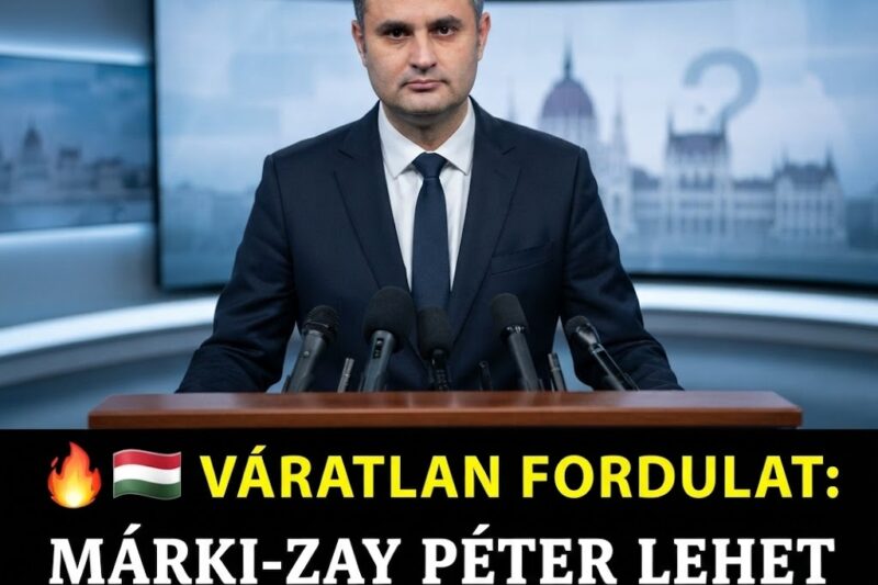 ⚡ Váratlan fordulat: Márki-Zay Péter lesz az új köztársasági elnök?