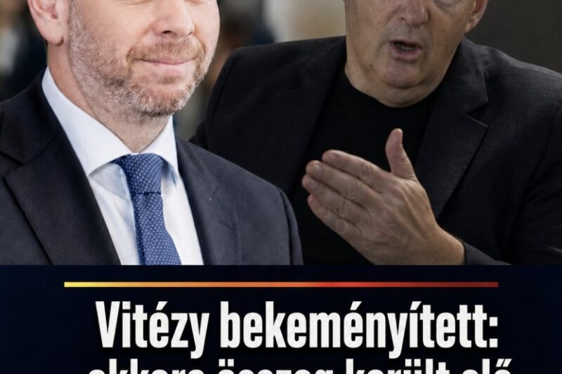 Vitézy bekeményített: akkora összeg került elő, hogy még Mészáros is pislogott! 👇𝐂𝐢𝐤𝐤 𝐚 𝐡𝐨𝐳𝐳𝐚́𝐬𝐳𝐨́𝐥𝐚́𝐬𝐨𝐤𝐧𝐚́𝐥! – MindenegybenBlog