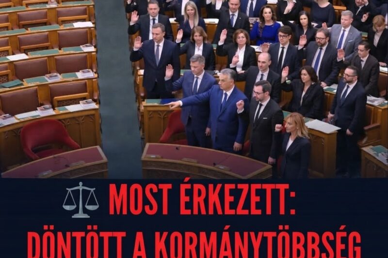 ⚖️ MOST ÉRKEZETT: DÖNTÖTT A KORMÁNYTÖBBSÉG AZ ÚJ ALKOTMÁNYBÍRÓRÓL