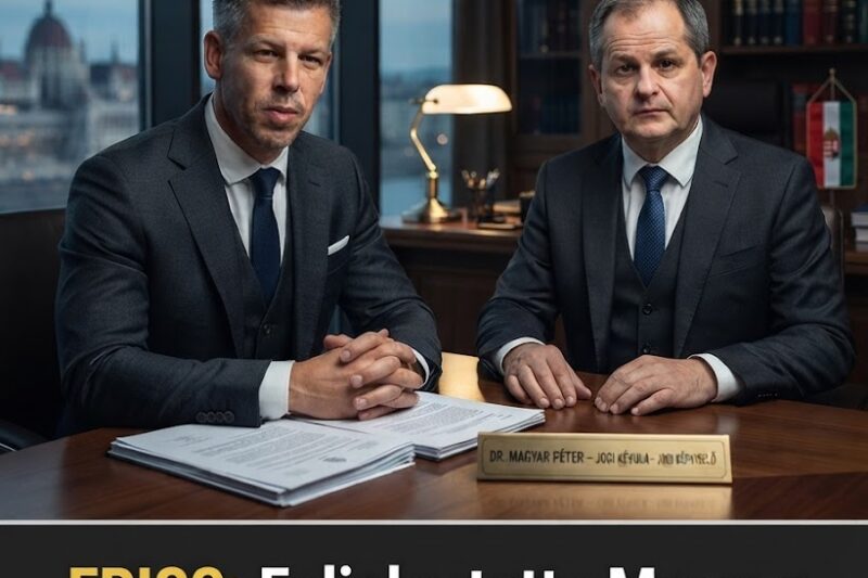 ⚖️ Budai Gyula fideszes képviselő büntetőfeljelentést tett a TISZA Párt elnöke ellen