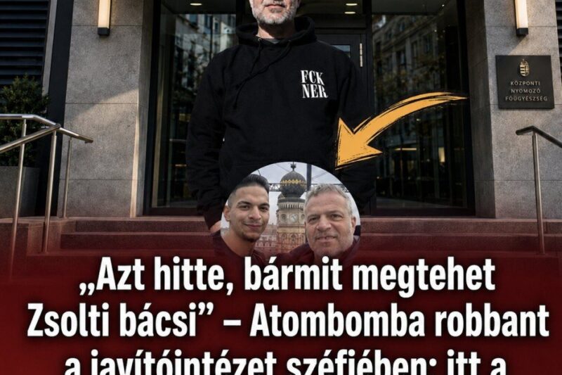 „Azt hitte, bármit megtehet Zsolti bácsi” – Atombomba robbant a javítóintézet széfjében: itt a videófelvétel, amit az ügyészség lefoglalt – MindenegybenBlog – Magyarország Kincsei