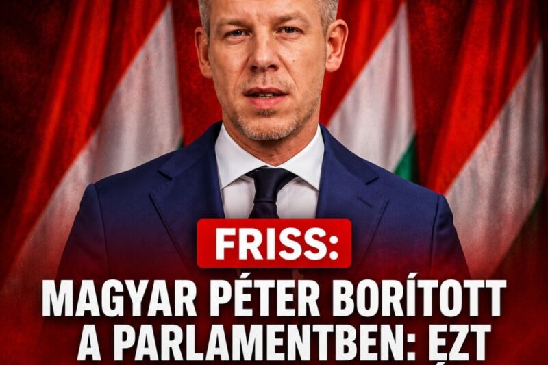 Magyar Péter borított a parlamentben: Ezt sokan nem akarták volna hallani – MindenegybenBlog